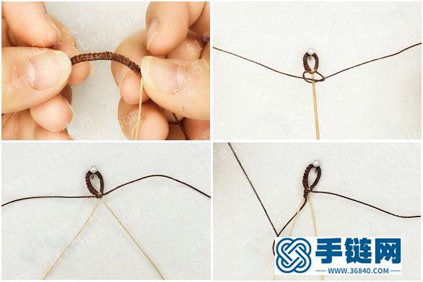 中国结编绳教程_简单DIY朱砂珠手串的方法 