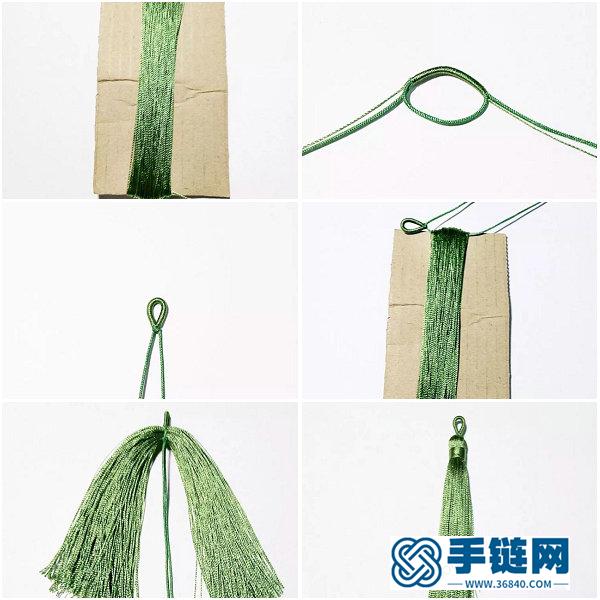 编绳镂空香囊挂件_手工制作中国结传统香囊 