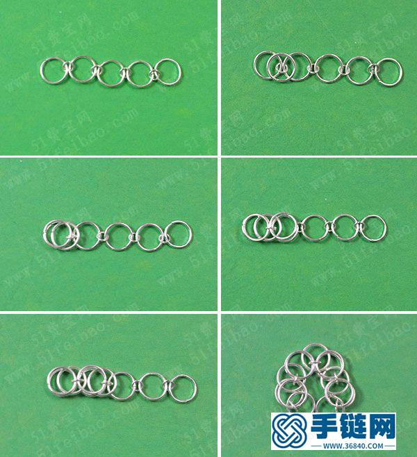 简单的手编蓝宝石吊坠耳环 