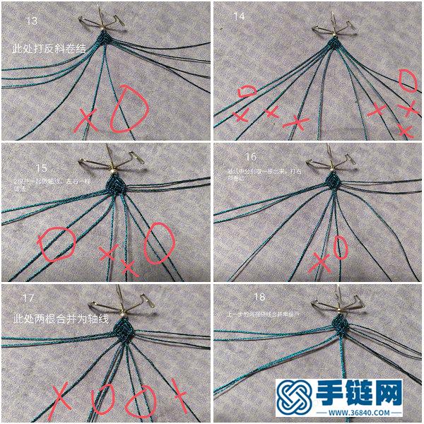 中国结编绳首饰_如何自制古风葫芦耳坠 