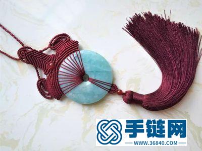 简单DIY玉线手工绳编_简单的平安扣头编法图解 