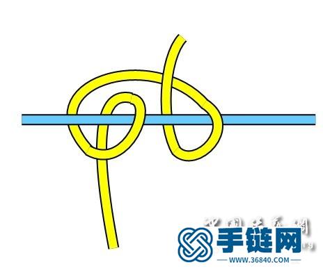 斜卷结（简图）