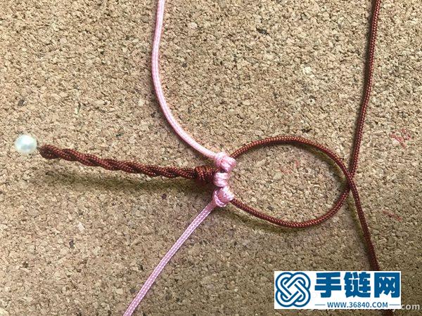 美美的桃花手链的编法