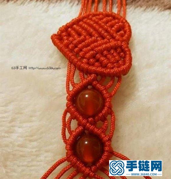 怎样编织红绳手链 爱心红绳手链的编织方法