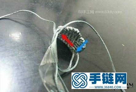 手工编织戒指教程 心形戒指的编织方法