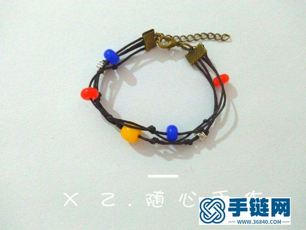 简单随心的编绳手链