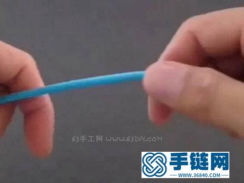 用绳子编小球 装饰小球绳编手工教程