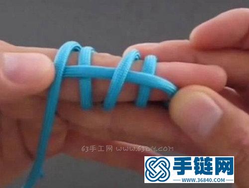 用绳子编小球 装饰小球绳编手工教程