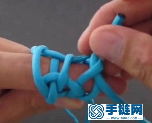 用绳子编小球 装饰小球绳编手工教程