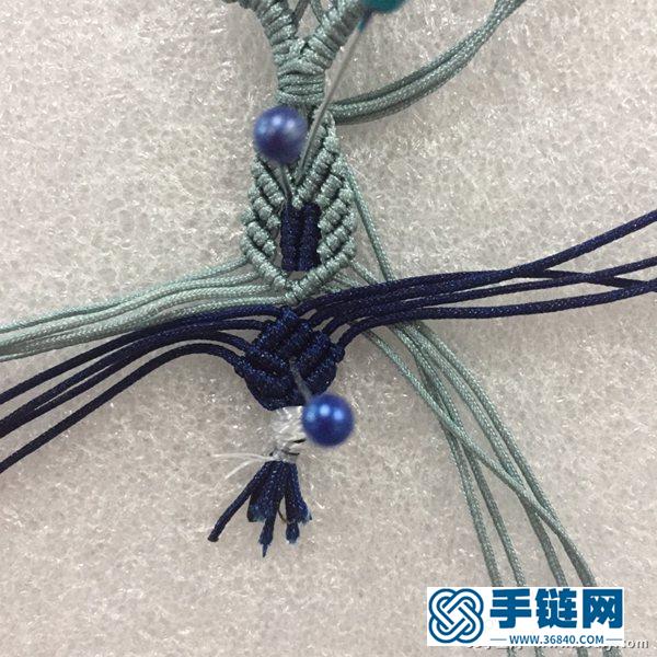 小清新绳戒的编织方法