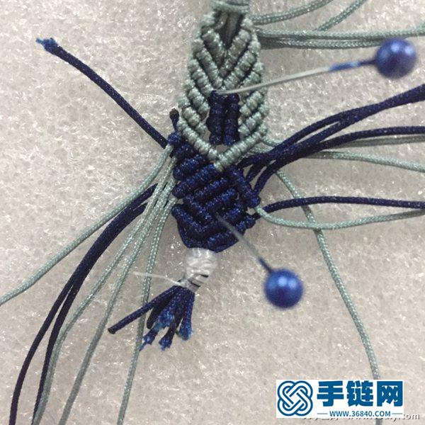 小清新绳戒的编织方法