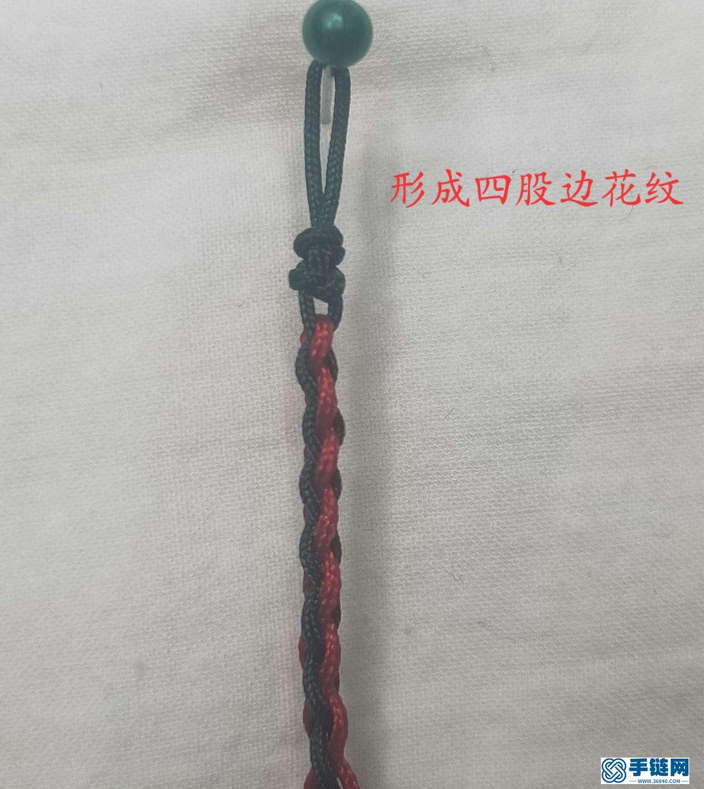 小邹菊手链编法教程