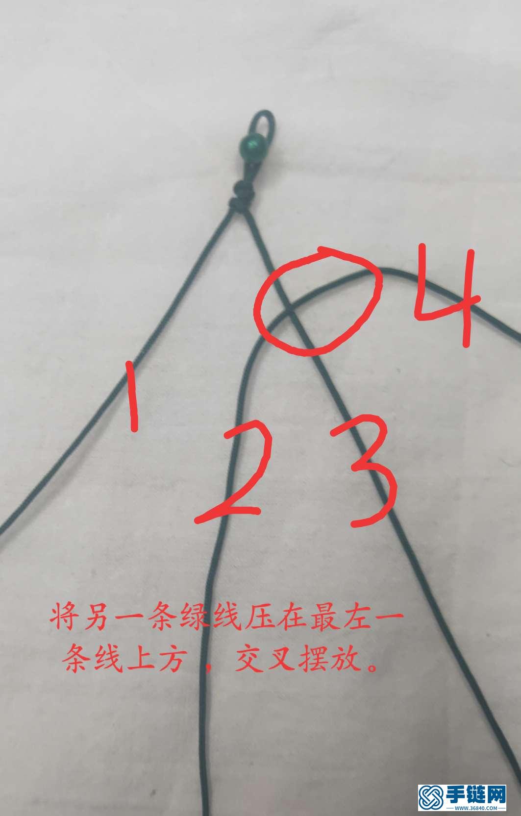 小邹菊手链编法教程