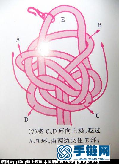 藻井结手链的编织图解