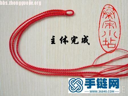 【新版】三层红绳手链-王菲加持绳幻想版