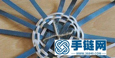 用打包带手工制作复古风格花盆