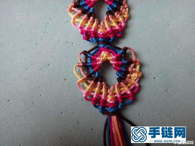 我的团团圆圆手链教程