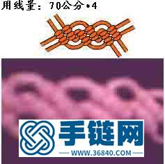 一款简单的手链（30楼新增实物教程）