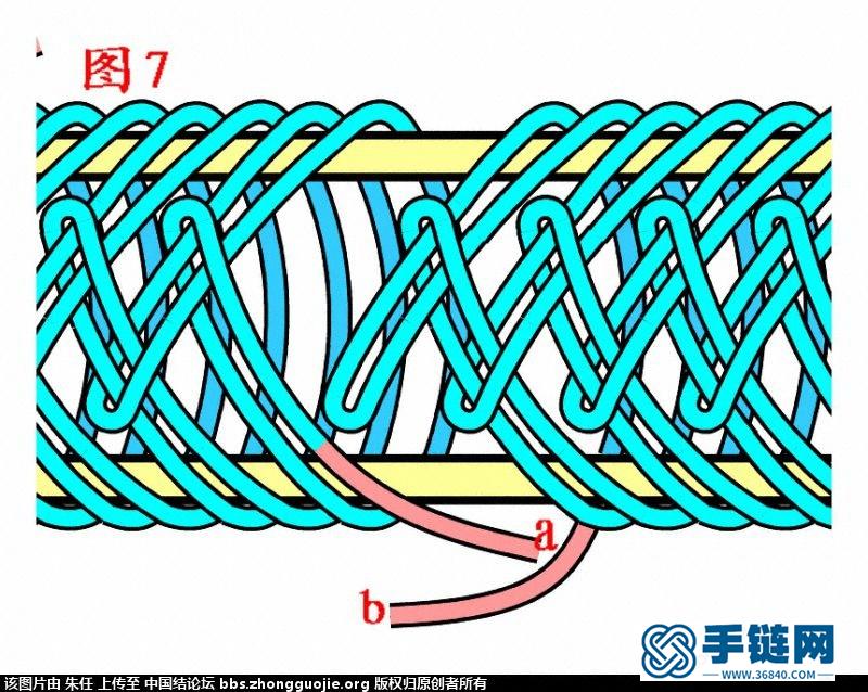 “黄手镯”实物走线图（教程）