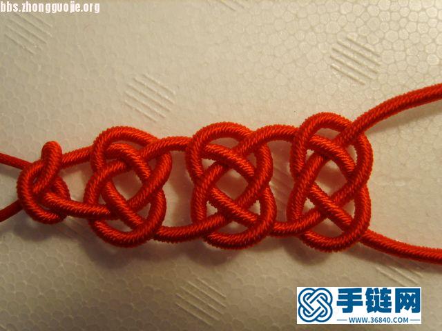 双钱结绕线手镯-新娘系