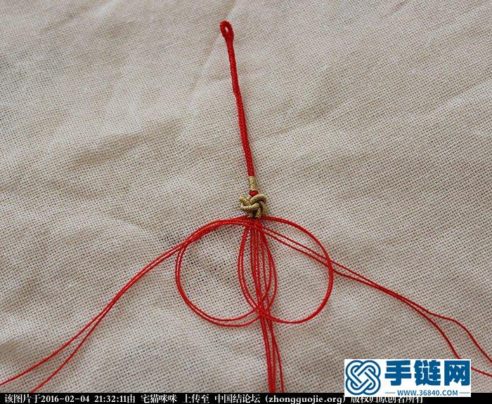 新春到！做个吉祥如意的同心结手链吧
