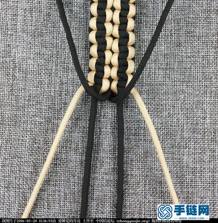 【伞绳腰带编法教程】