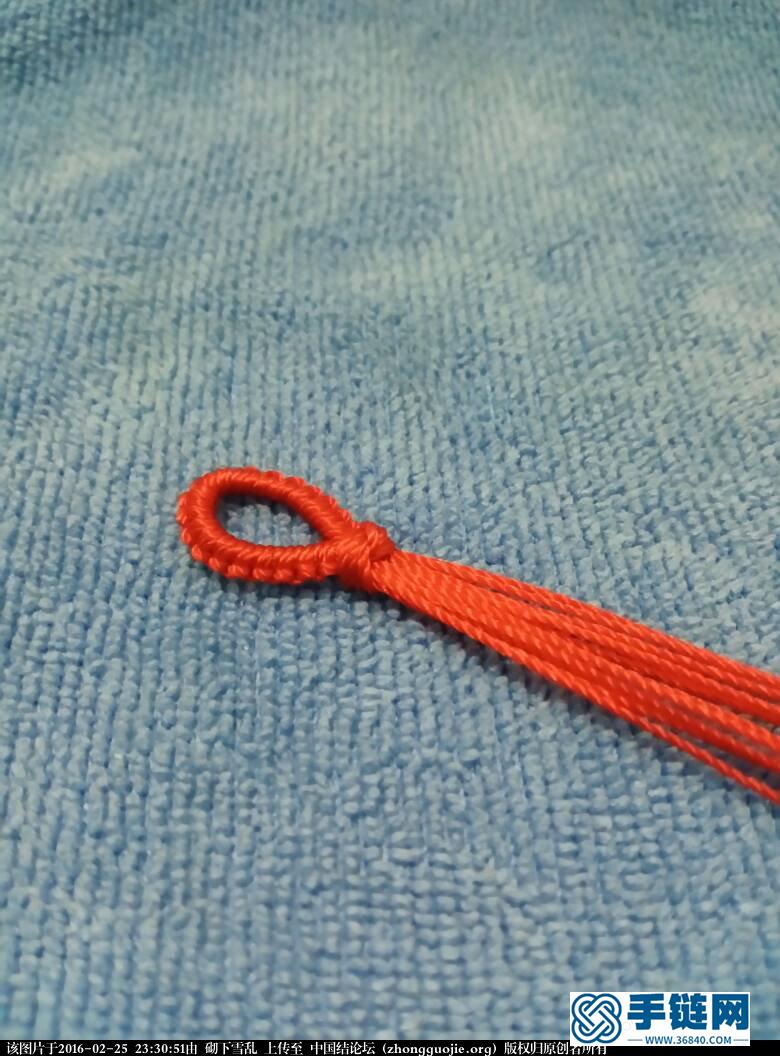 米珠红绳手链