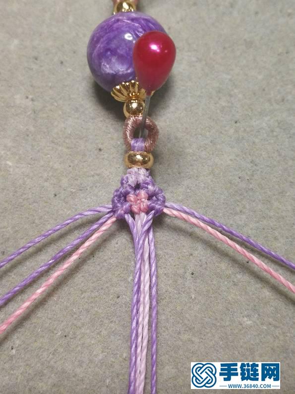 紫龙晶单珠手绳