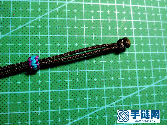 云微      铜线和macrame结合的项链耳环  哈哈哈