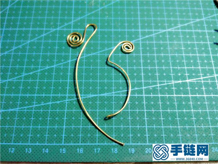 云微      铜线和macrame结合的项链耳环  哈哈哈
