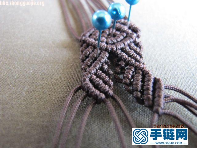 捲結玉石大配件編織項鍊(可當項鍊頭或掛飾)