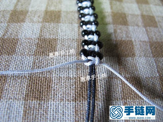 圓圓滿滿平結項鍊