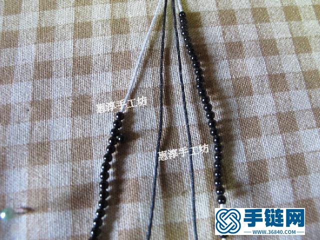圓圓滿滿平結項鍊