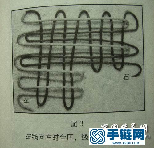 [磬结]儿童项链 及走线图