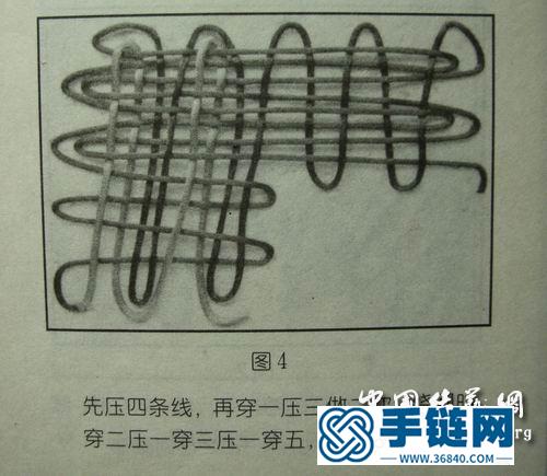 [磬结]儿童项链 及走线图
