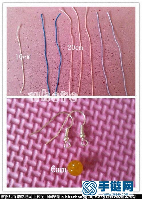 非常适合初学者的扇形耳环