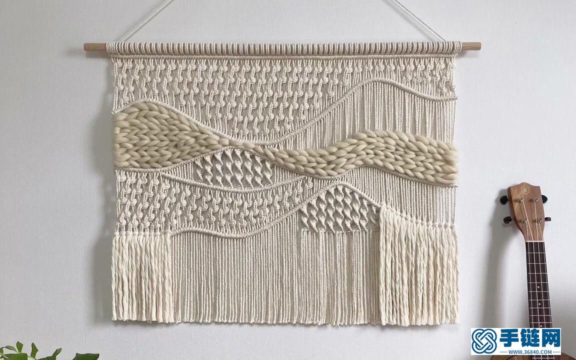  Macrame&Weaving编织素雅挂毯装饰