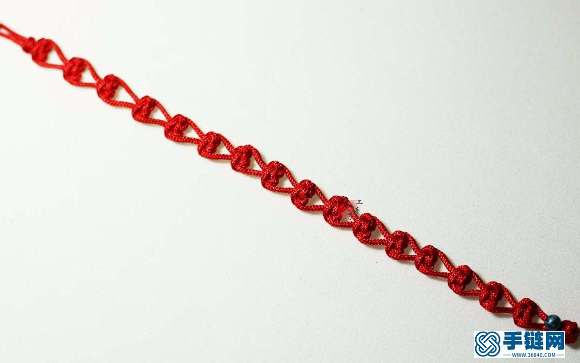手把手教你如何手工编织心形红绳手链，简单又漂亮