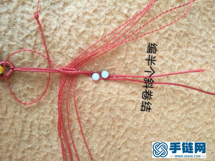 金叶子编绳教程-完整编法步骤
