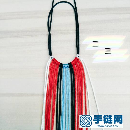 唯美小金鱼，淡雅中国风编绳教程-完整编法步骤