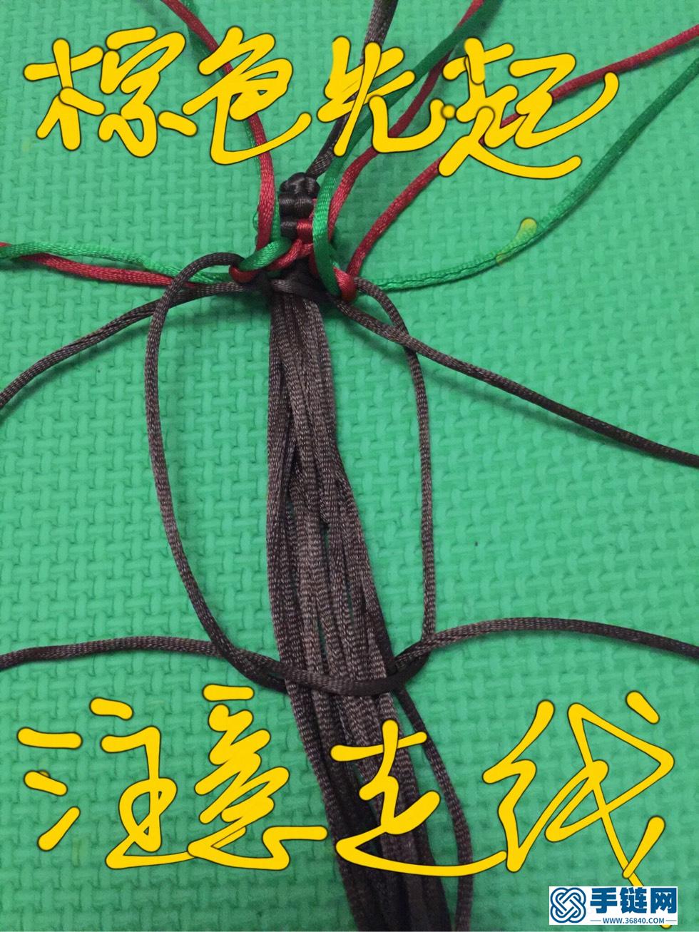 盘龙柱教程编绳教程-完整编法步骤