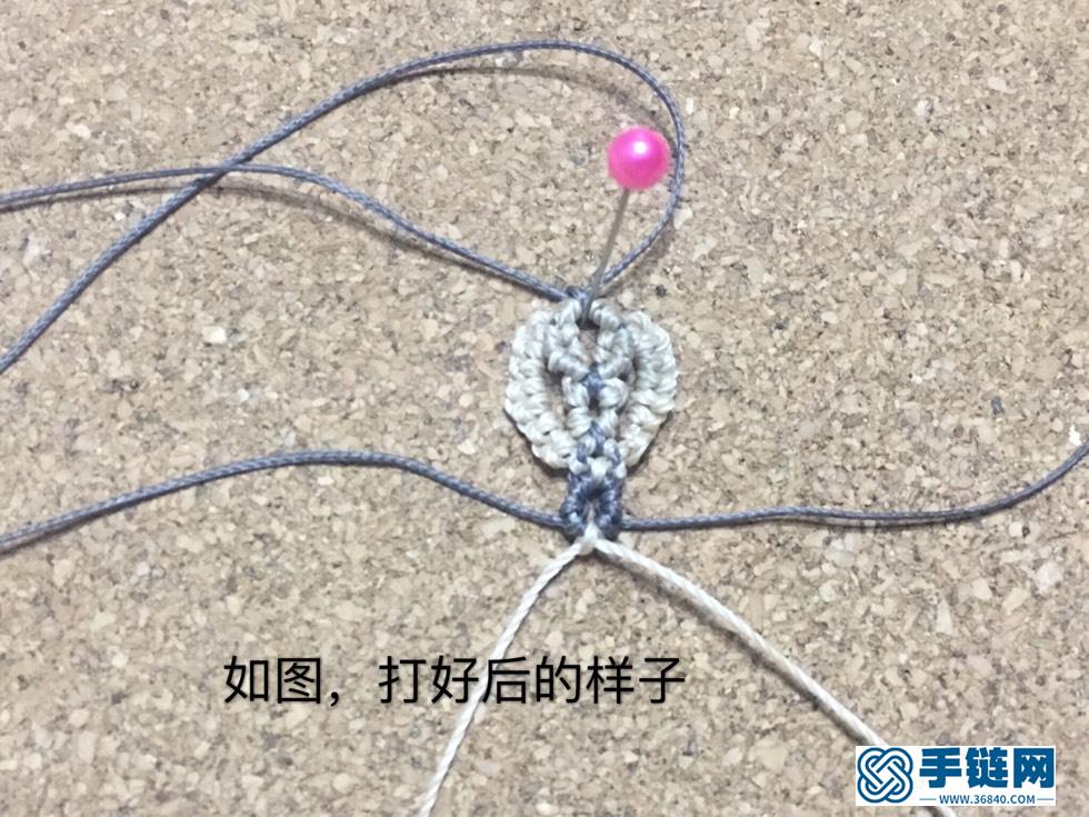 简易包饰编绳教程-完整编法步骤