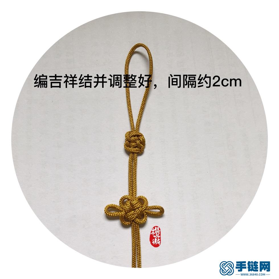 佛珠背云小挂件教程编绳教程-完整编法步骤