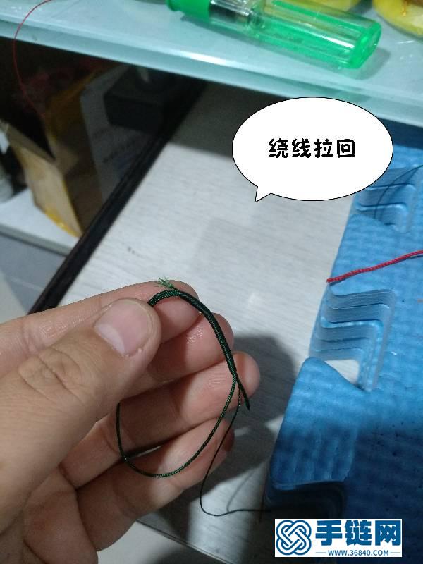 小线圈的教程编绳教程-完整编法步骤