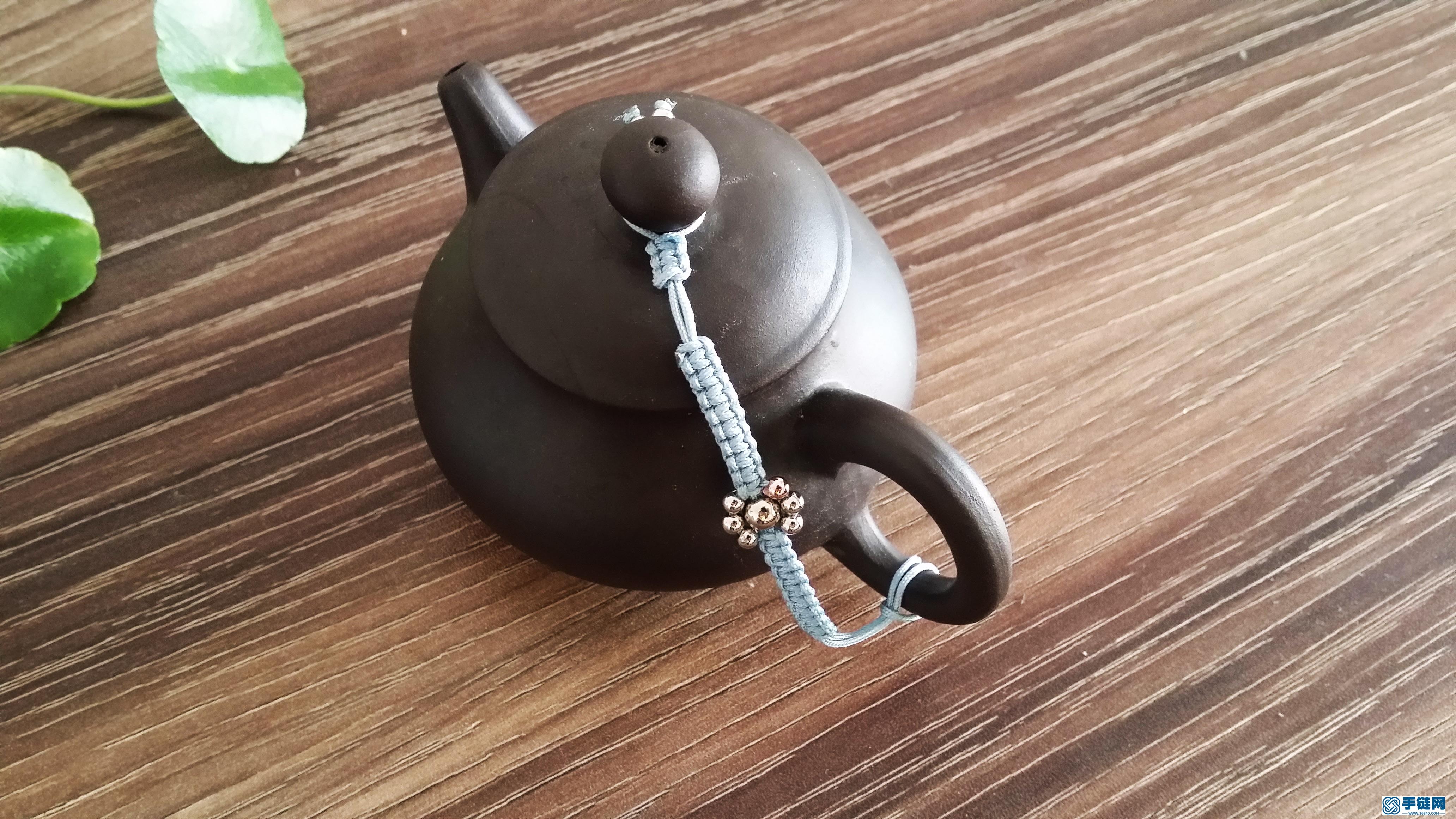 家里有茶壶的看来哦。编绳教程视频时来运转茶壶绳教程视频 可以送朋友