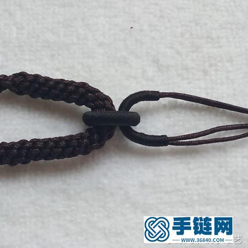 情侣平安挂坠编法图解
