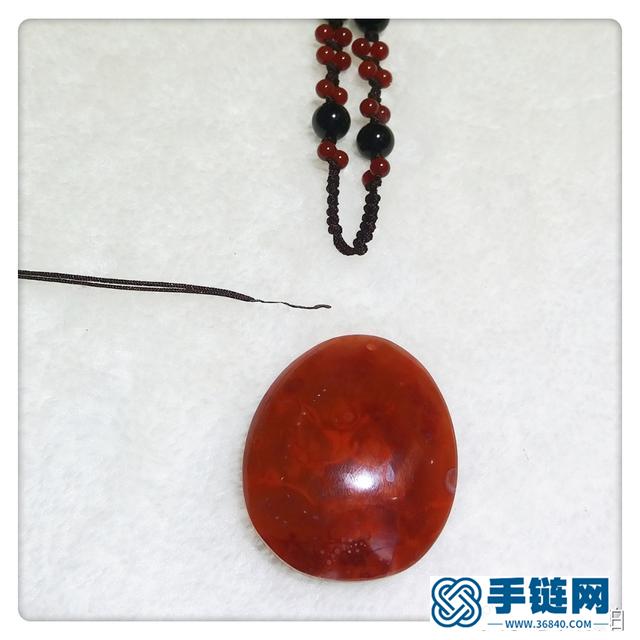 DIY 穿珠教程四：心爱的玉坠命悬一“线”？实拍详解这“线”到底怎么编？（续）
