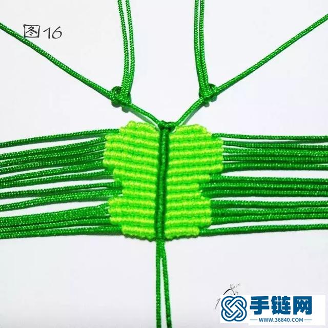 中国线芭蕉扇编法图解，编绳扇子的制作过程