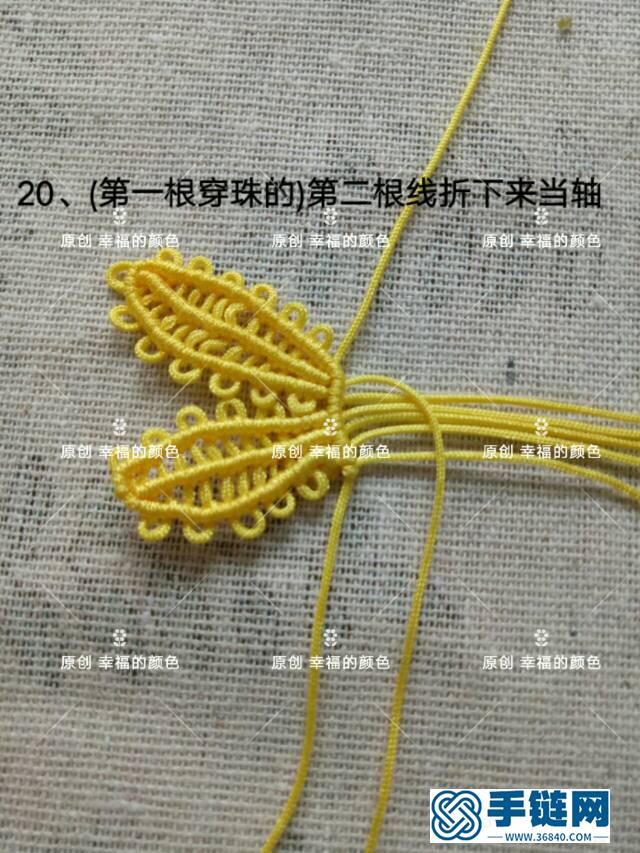 蜻蜓编织图解大全，之蕾丝蜻蜓编织做法