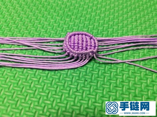 编绳帽子饰品教程，好看的草帽挂件编织编法图解